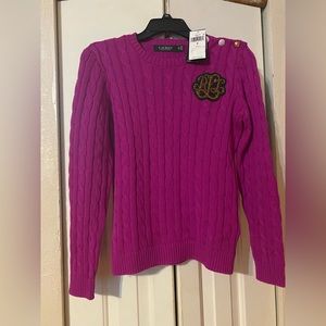NWT Lauren Ralph Lauren SP Sweater